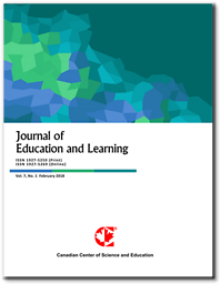 Journal of education and learning