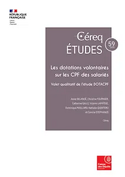 Céreq Etudes