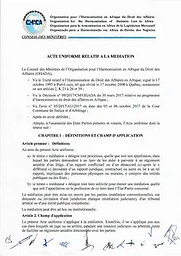 Journal officiel de l'OHADA