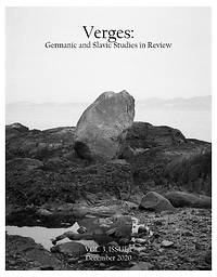 Verges: Germanic and Slavic Studies in Review