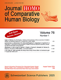 Homo - journal of comparative human biology
