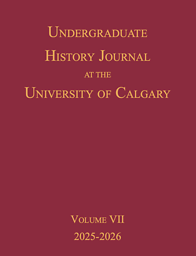 Undergraduate History Journal at the University of Calgary