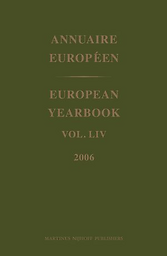 Annuaire européen = European Yearbook