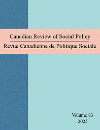 Canadian review of social policy = Revue canadienne de politique sociale