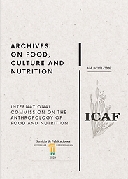 Archives of food, culture and nutrition