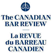 Canadian Bar review = Revue du Barreau canadien