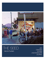 Seed: Canadian Studies Undergraduate Journal