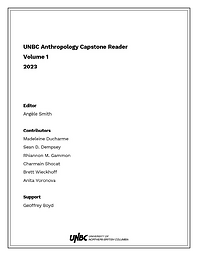 UNBC Anthropology's Capstone Reader