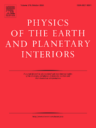 Physics of the earth and planetary interiors