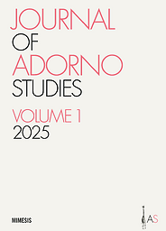 Journal of Adorno studies