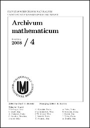 Archivum mathematicum