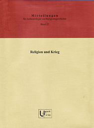 Mitteilungen für Anthropologie und Religionsgeschichte